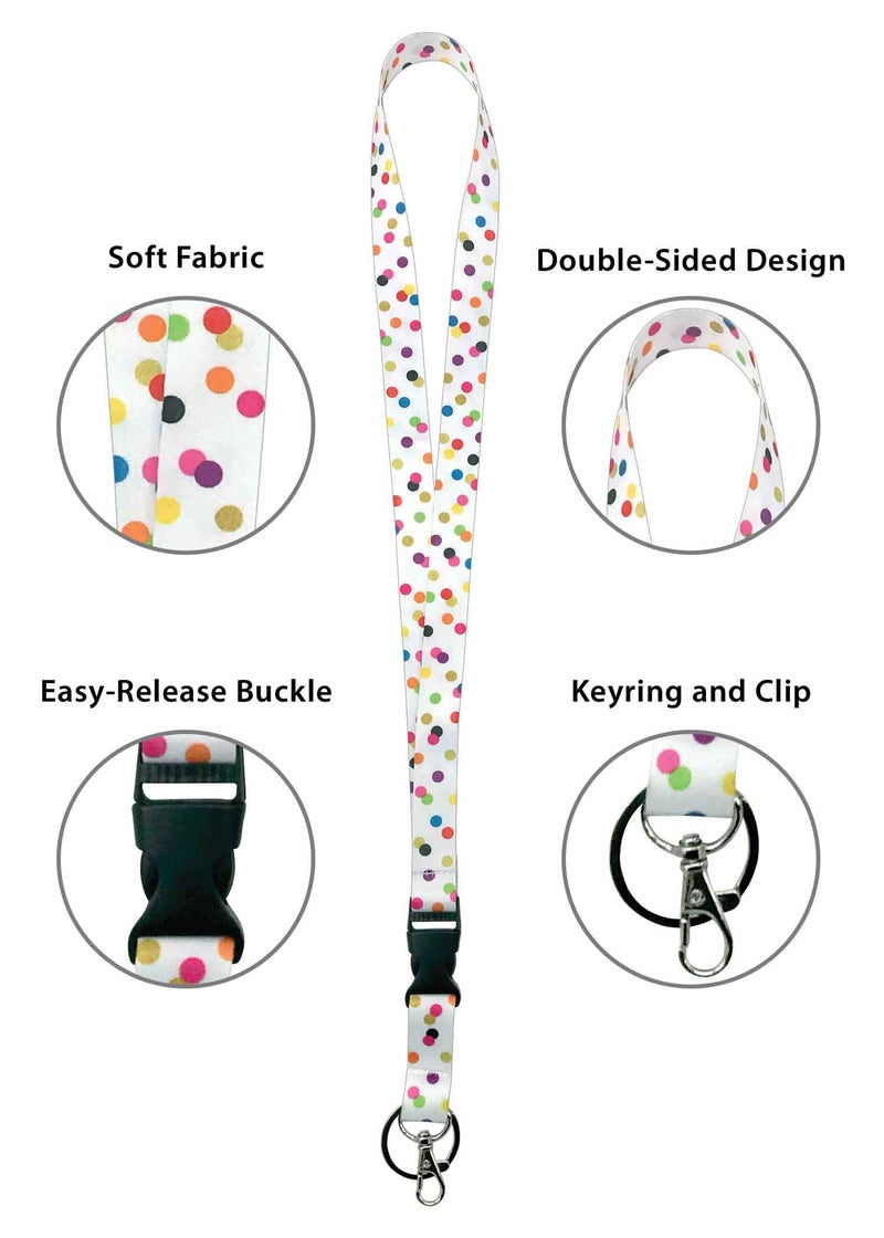 Teacher Created Resources Confetti Lanyard (TCR20348) - Image 2